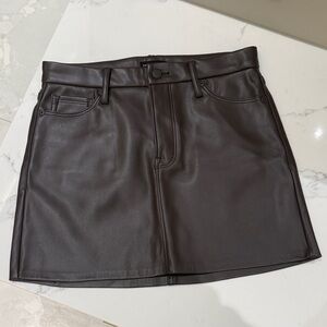 GA Leather Skirt
